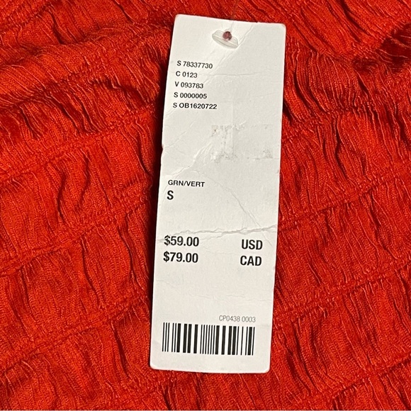 Urban Outfitters Festival Bubble Textured Flare Pants Red Size Small Stretch - Picture 4 of 8